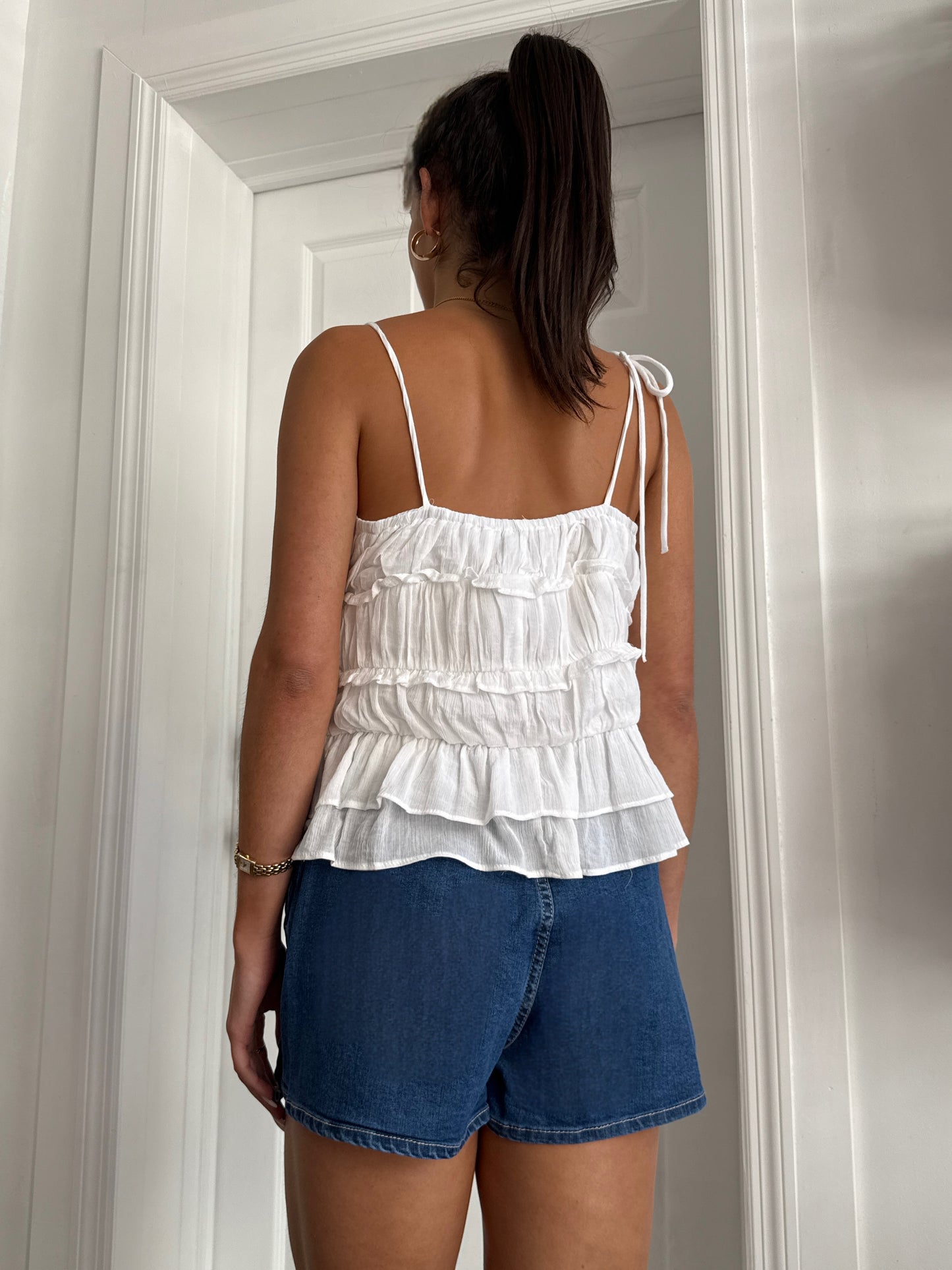 Secret Garden Top — White