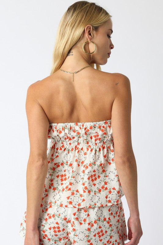 Farmstand Find Strapless Top
