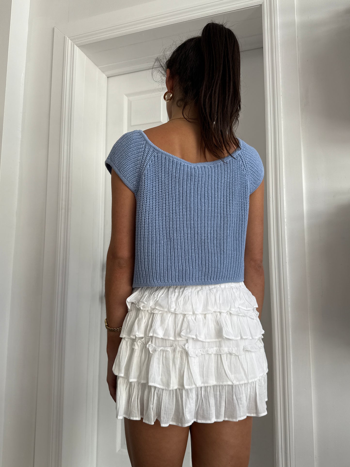Sweetheart Szn Skort — White