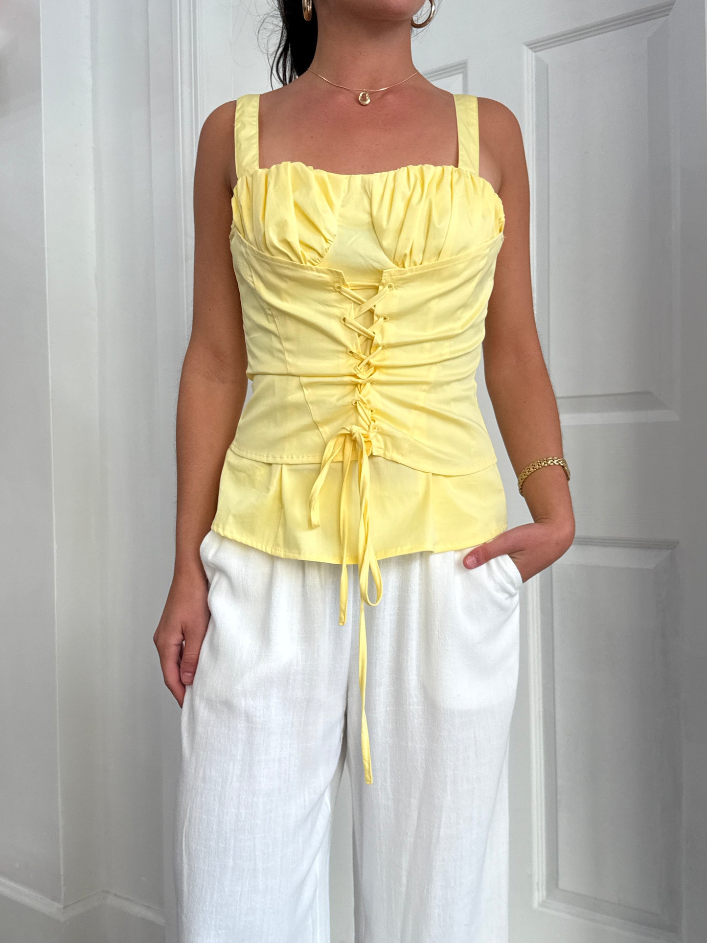 Golden Hour Corset Top