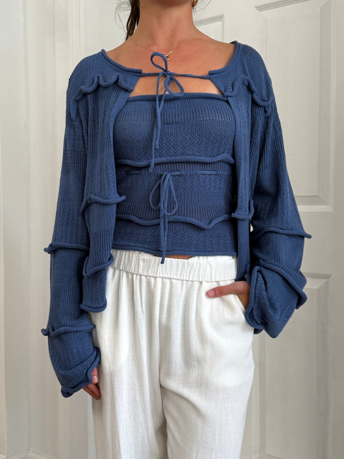 Sweetheart Ruffle Tube Top