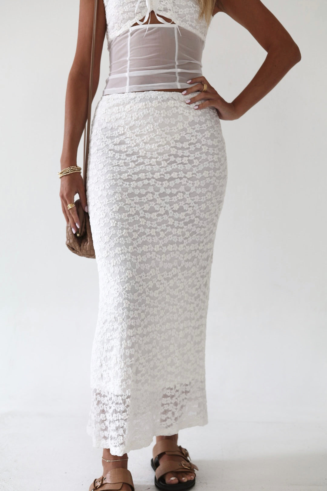Coming Home Lace Skirt
