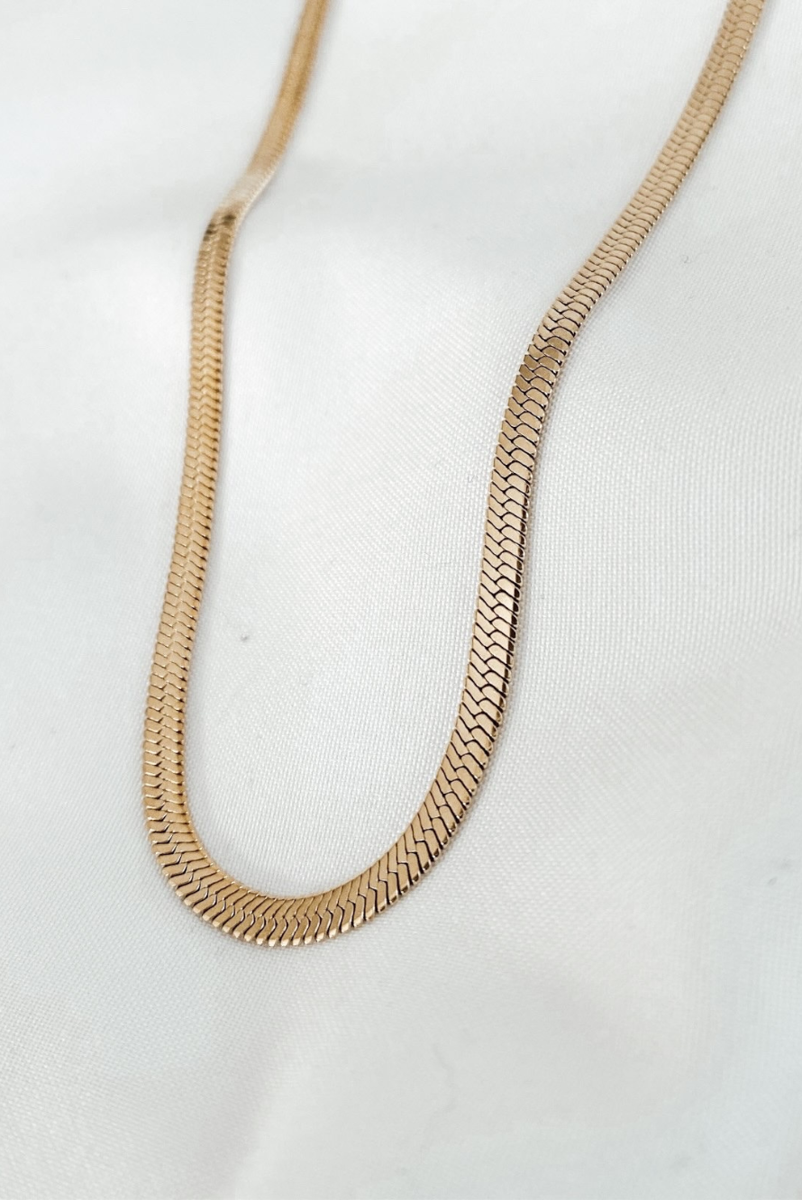 Herringbone Chain Necklace