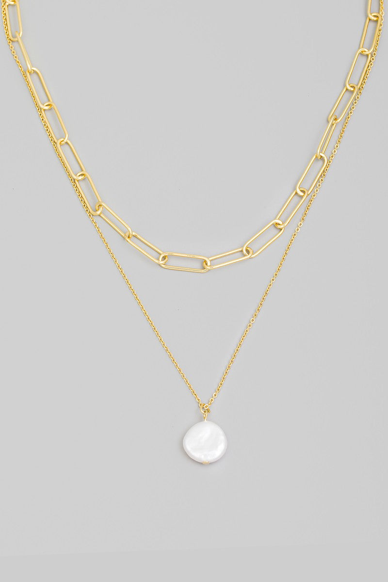 Pearl Layered Necklace