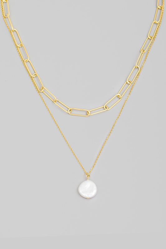 Pearl Layered Necklace