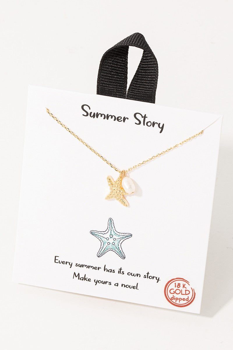 Summer Story Necklace