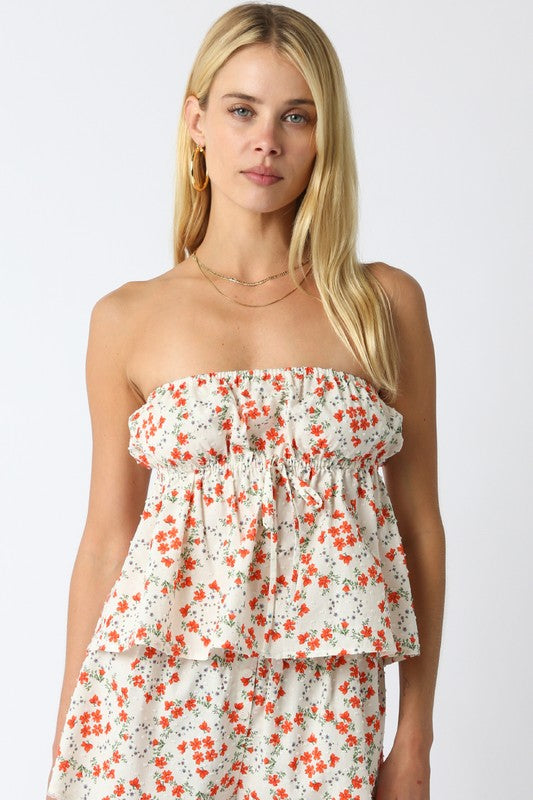 Farmstand Find Strapless Top