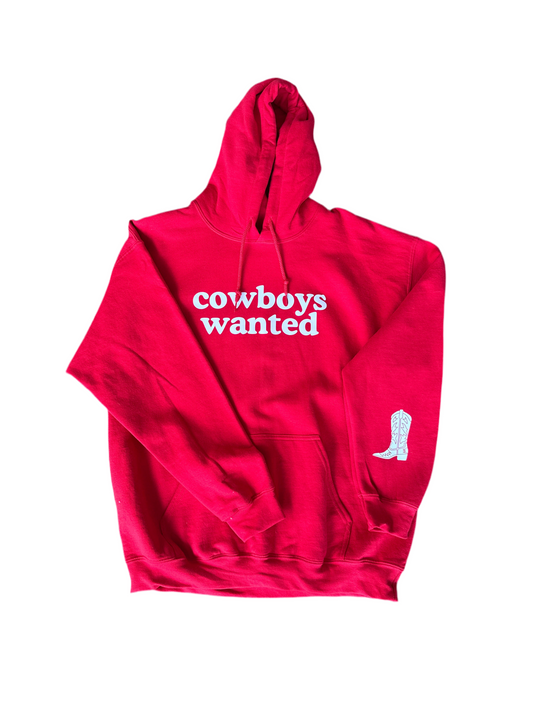 Cowboys Wanted Hoodie — L