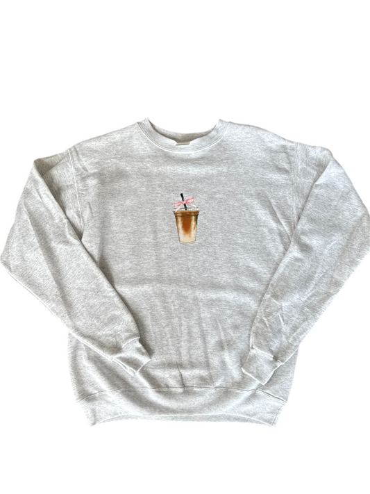 Iced Coffee Crewneck — S