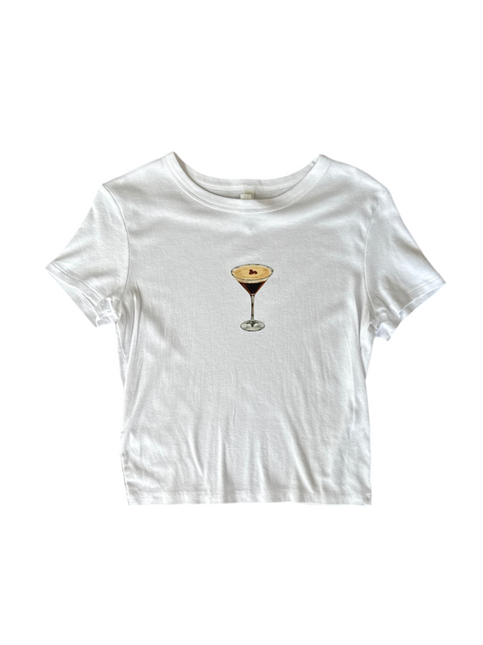 Espresso Martini Baby Tee — XL