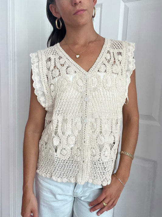 Seville Crochet Tank