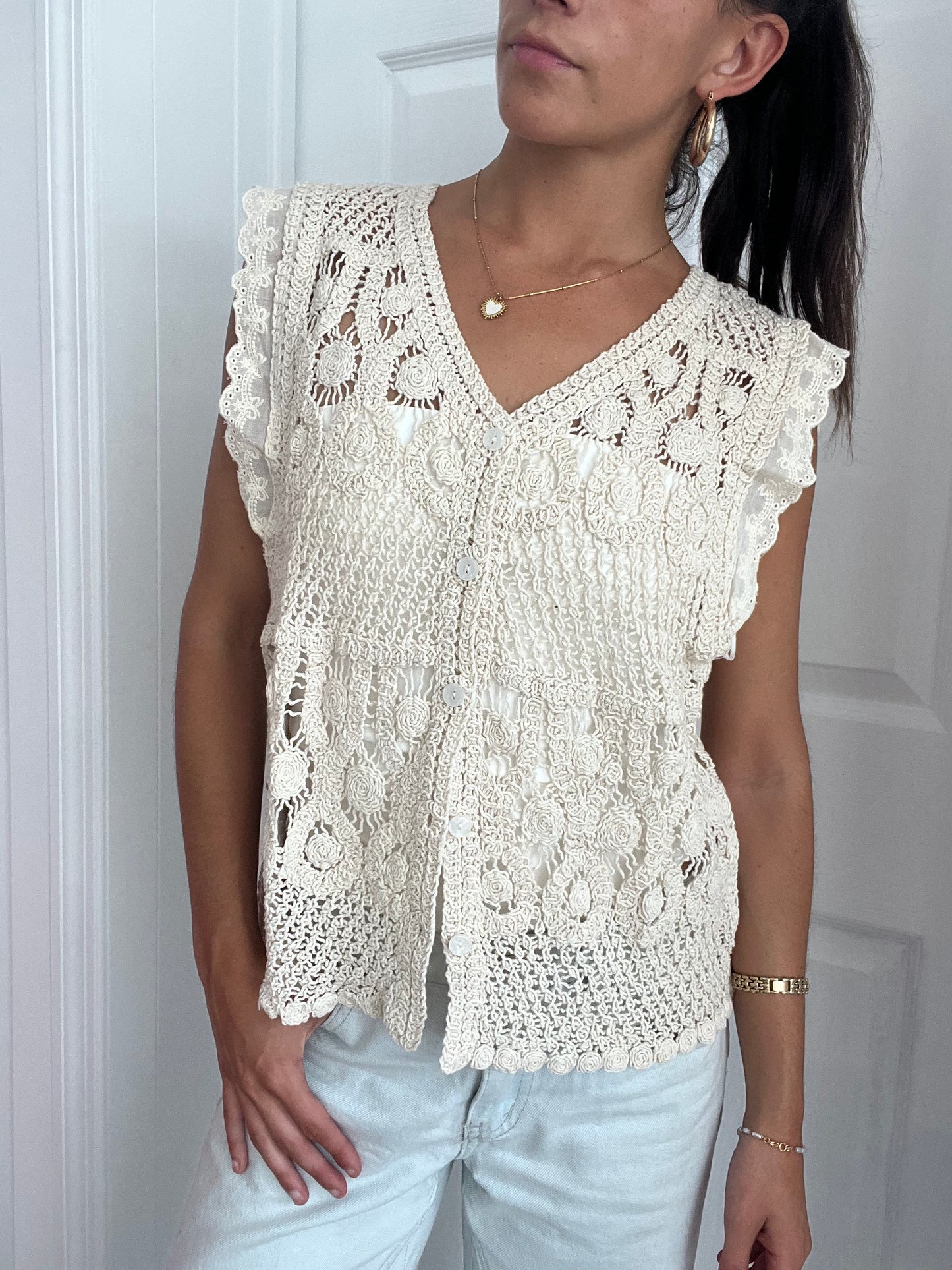 Seville Crochet Tank