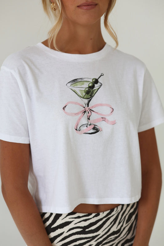 Martini Girl Baby Tee